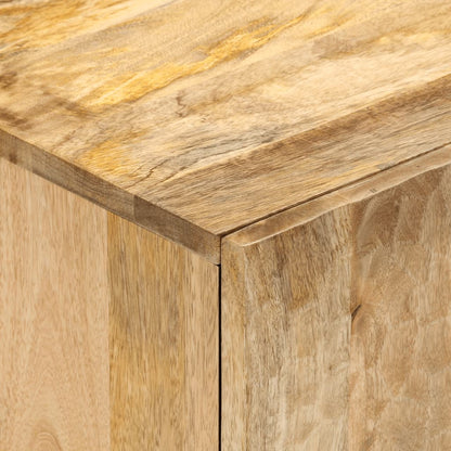Tv-meubel 80x31x46 cm massief mangohout Naturel massief mangohout