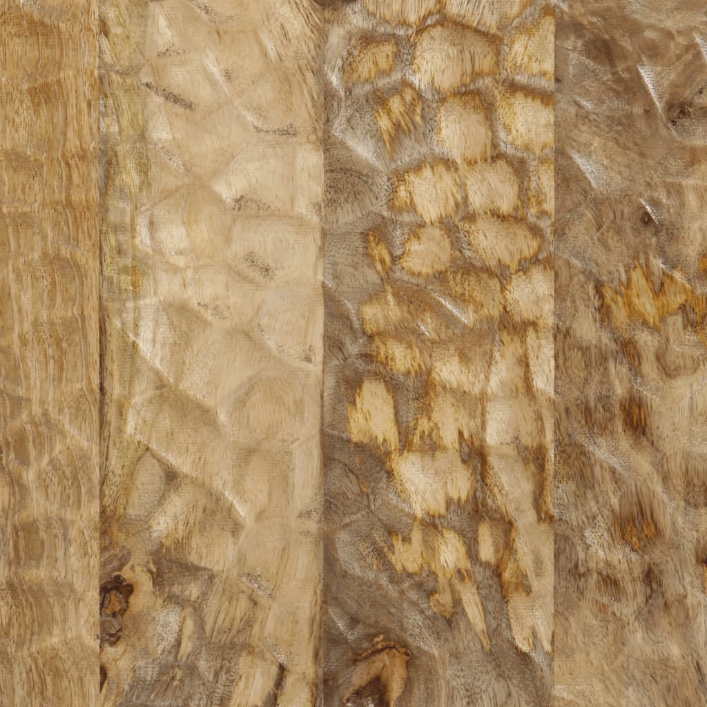 Tv-meubel 80x31x46 cm massief mangohout Naturel massief mangohout