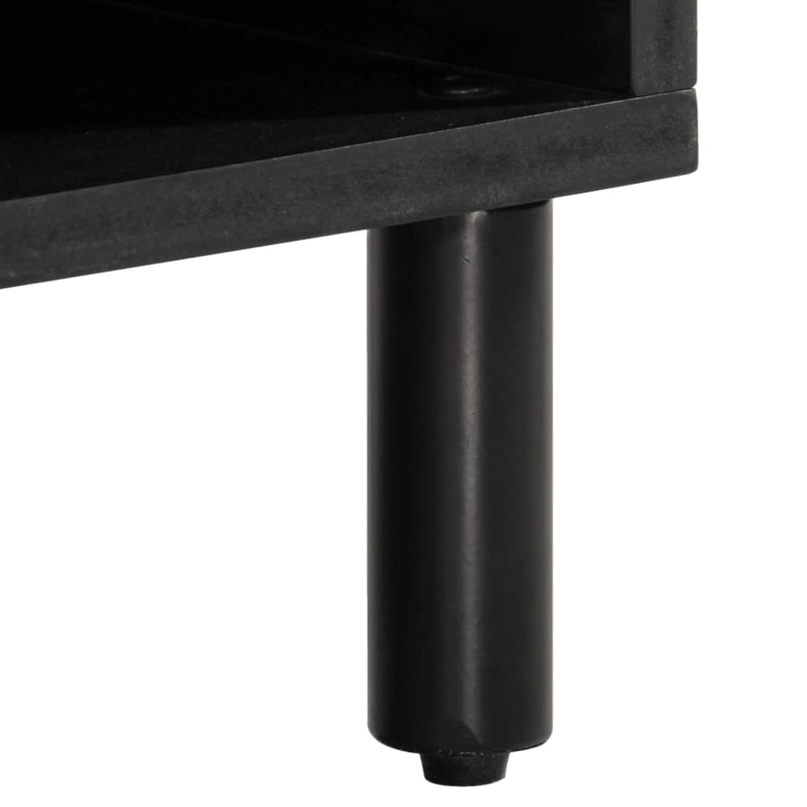 Tv-meubel 100x33x46 cm massief mangohout Naturel massief mangohout