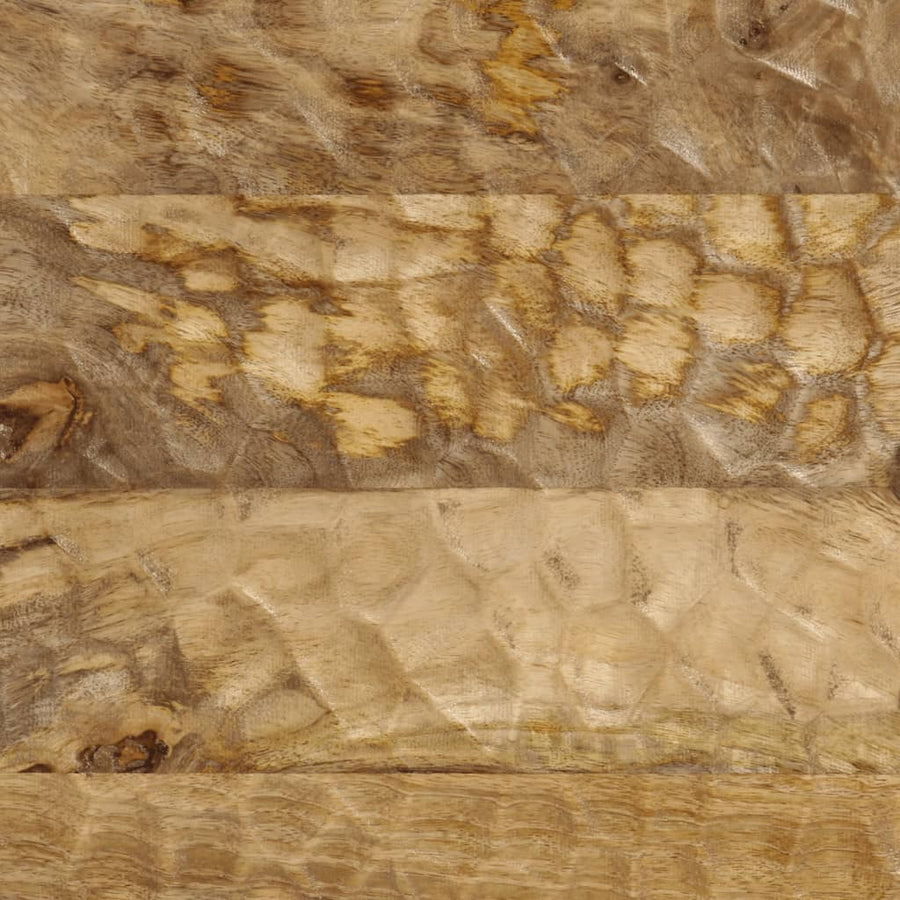 Tv-meubel 100x33x46 cm massief mangohout Naturel massief mangohout