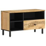 Tv-meubel 80x33x46 cm massief mangohout