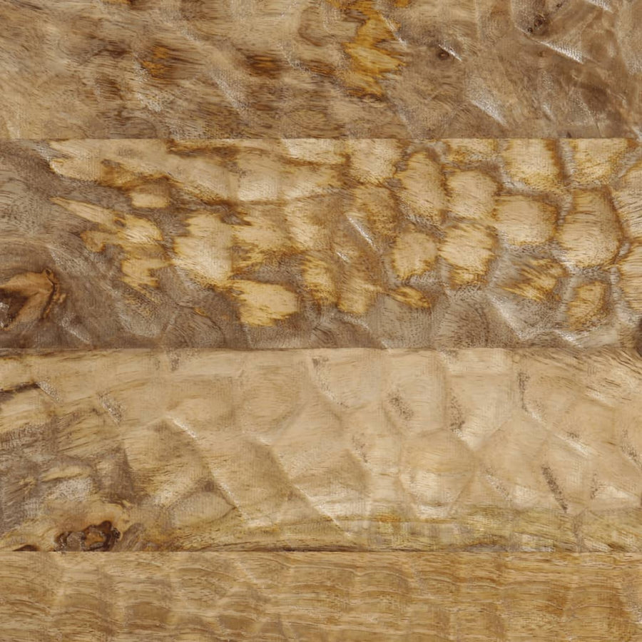 Tv-meubel 100x33x46 cm massief mangohout Naturel massief mangohout