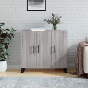 Dressoir 90x34x80 cm grijs sonoma