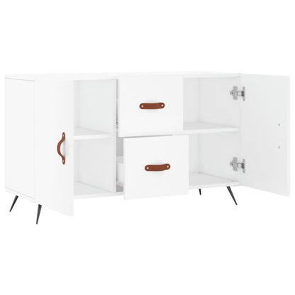 Dressoir 100X36X60 Cm Bewerkt Hout Wit