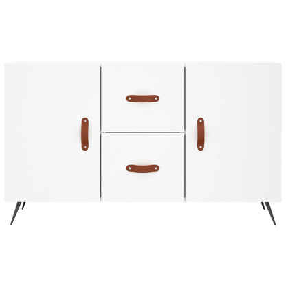 Dressoir 100X36X60 Cm Bewerkt Hout Wit