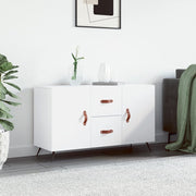 Sideboard 100x36x60 cm engineered wood white