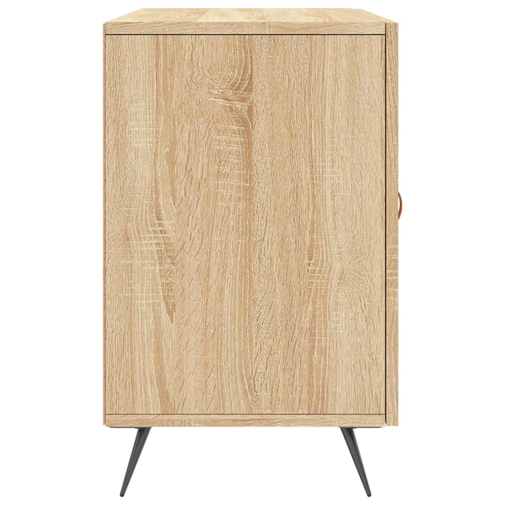 Dressoir 100X36X60 Cm Bewerkt Hout Sonoma Eikenkleurig