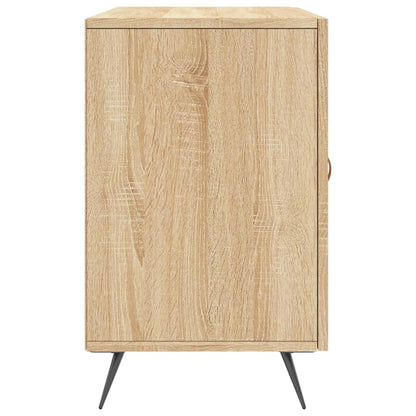 Dressoir 100X36X60 Cm Bewerkt Hout Sonoma Eikenkleurig