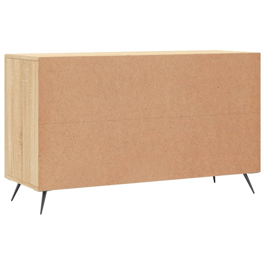 Dressoir 100X36X60 Cm Bewerkt Hout Sonoma Eikenkleurig