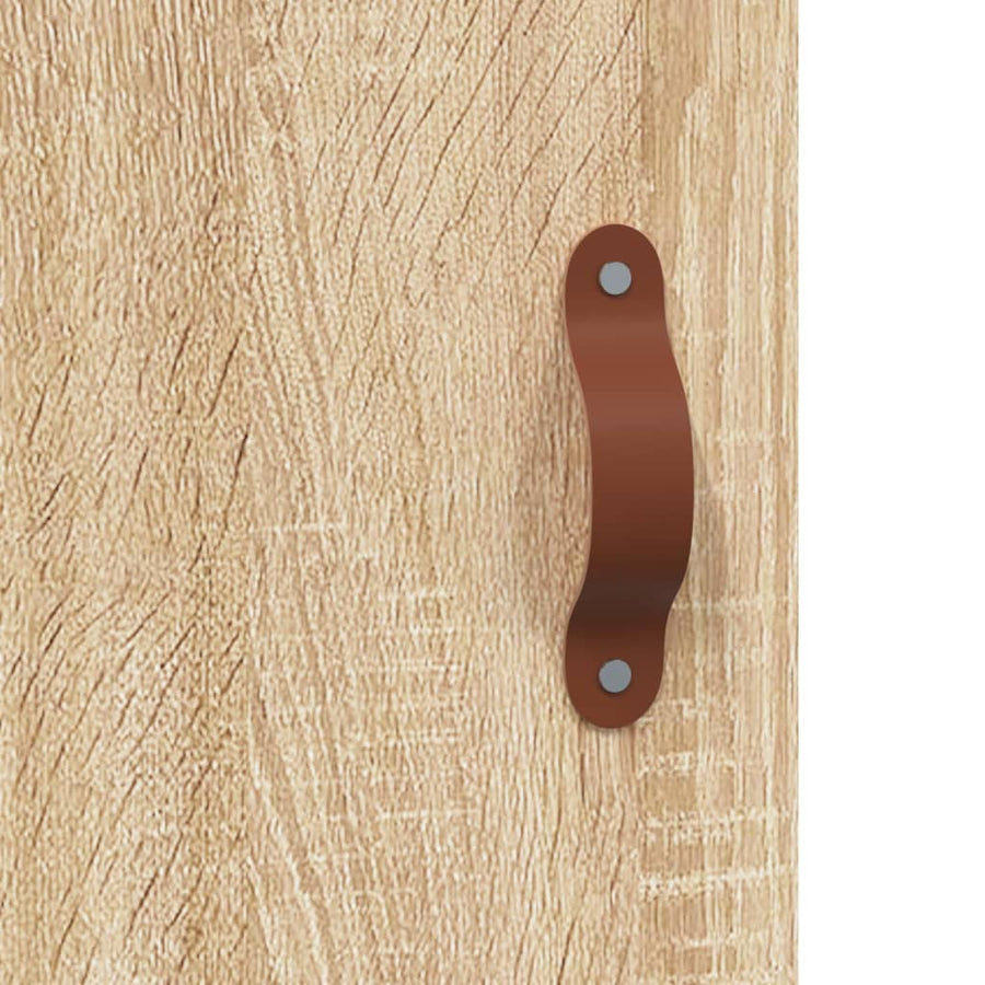 Dressoir 100X36X60 Cm Bewerkt Hout Sonoma Eikenkleurig