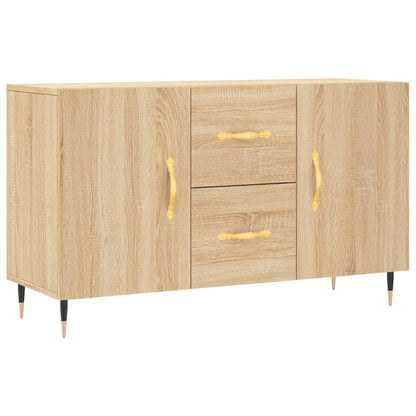 Dressoir 100X36X60 Cm Bewerkt Hout Sonoma Eikenkleurig