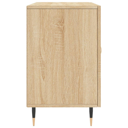 Dressoir 100X36X60 Cm Bewerkt Hout Sonoma Eikenkleurig