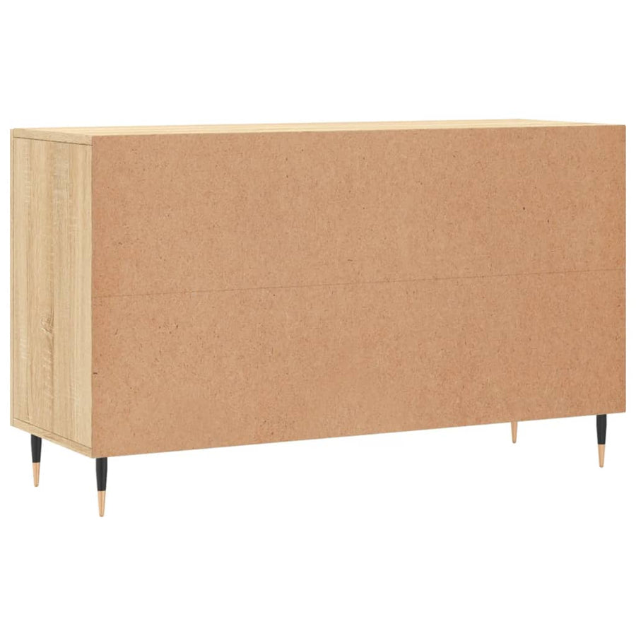 Dressoir 100X36X60 Cm Bewerkt Hout Sonoma Eikenkleurig