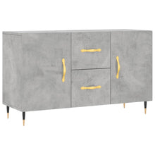 Dressoir 100X36X60 Cm Bewerkt Hout Betongrijs