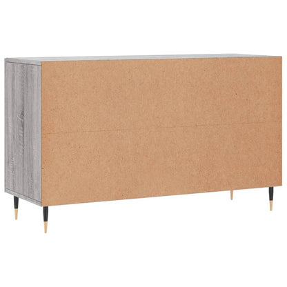 Dressoir 100x36x60 cm bewerkt hout grijs sonoma eikenkleurig