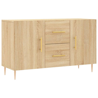 Dressoir 100X36X60 Cm Bewerkt Hout Sonoma Eikenkleurig