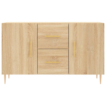 Dressoir 100X36X60 Cm Bewerkt Hout Sonoma Eikenkleurig