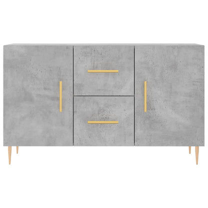 Dressoir 00X36X60 Cm Bewerkt Hout Betongrijs