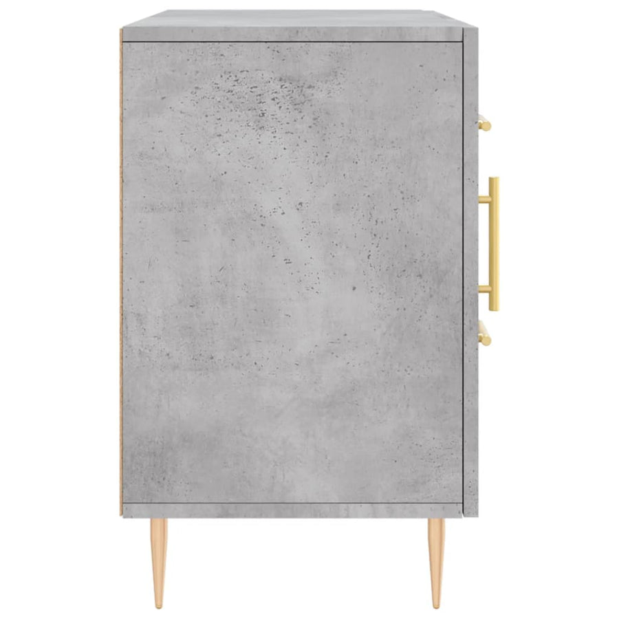 Dressoir 00X36X60 Cm Bewerkt Hout Betongrijs