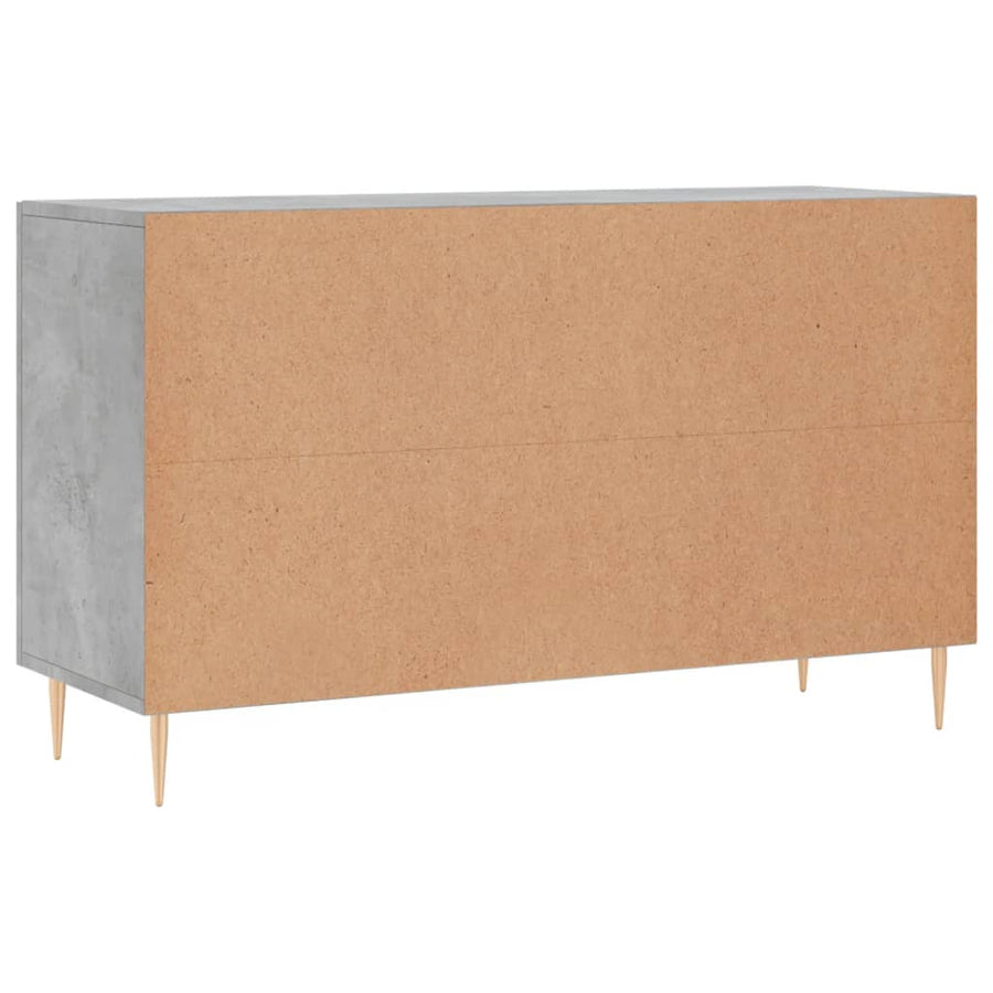 Dressoir 00X36X60 Cm Bewerkt Hout Betongrijs