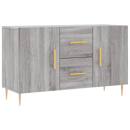 Dressoir 100X36X60 Cm Bewerkt Hout Grijs Sonoma Eikenkleurig