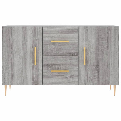 Dressoir 100X36X60 Cm Bewerkt Hout Grijs Sonoma Eikenkleurig