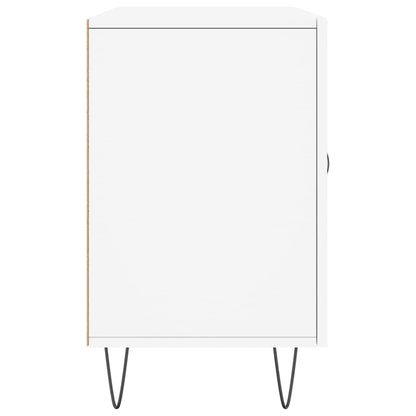 Dressoir 100X36X60 Cm Bewerkt Hout Wit