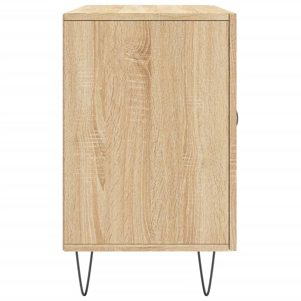 Dressoir 100X36X60 Cm Bewerkt Hout Kleurig Sonoma eiken