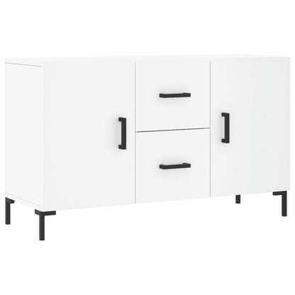 Dressoir 100X36X60 Cm Bewerkt Hout Wit
