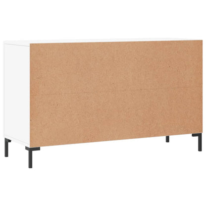 Dressoir 100X36X60 Cm Bewerkt Hout Wit