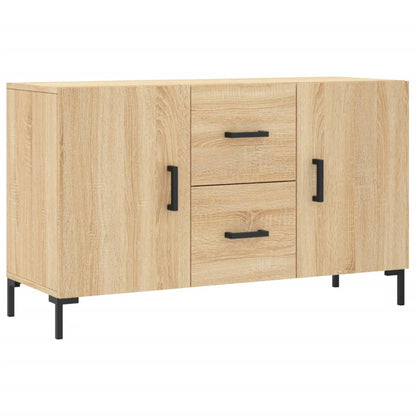 Dressoir 100X36X60 Cm Bewerkt Hout Kleurig Sonoma eiken