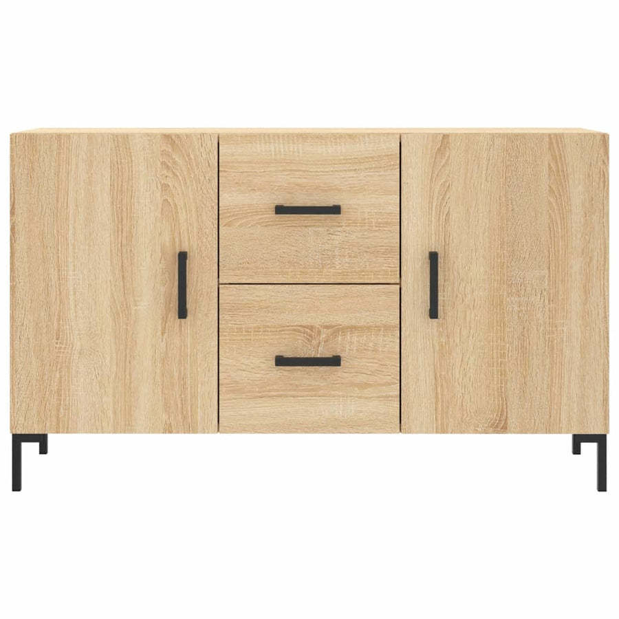 Dressoir 100X36X60 Cm Bewerkt Hout Kleurig Sonoma eiken