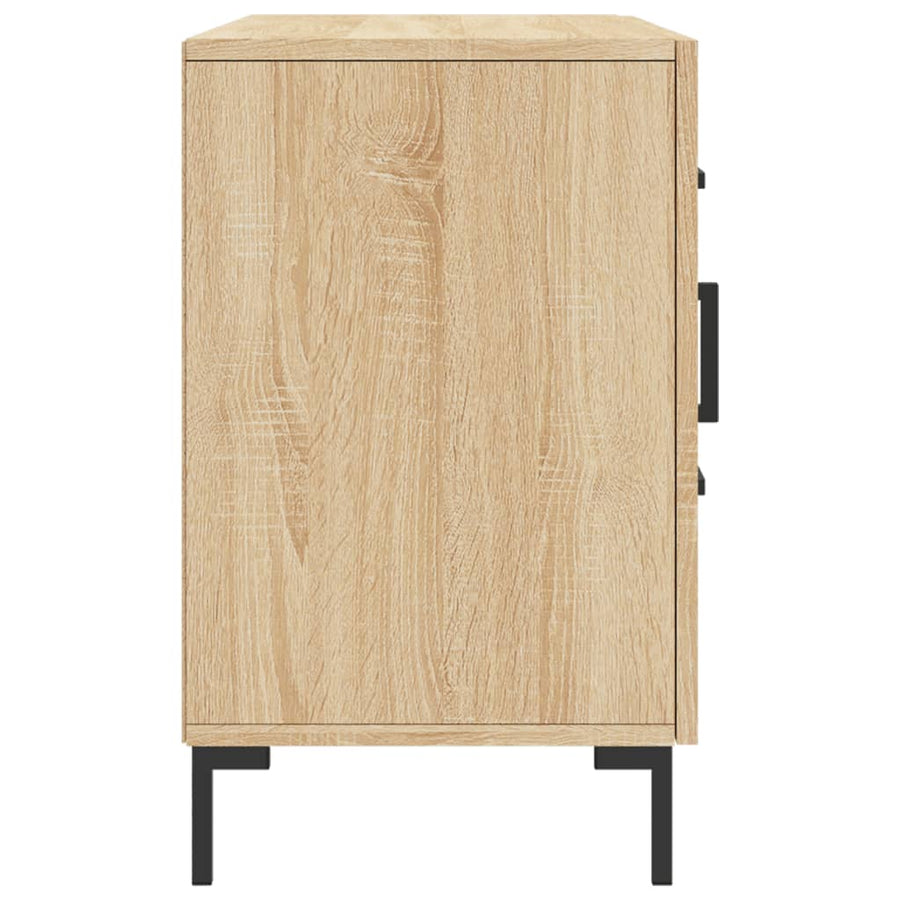 Dressoir 100X36X60 Cm Bewerkt Hout Kleurig Sonoma eiken