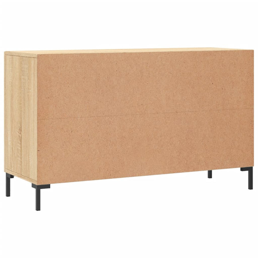 Dressoir 100X36X60 Cm Bewerkt Hout Kleurig Sonoma eiken