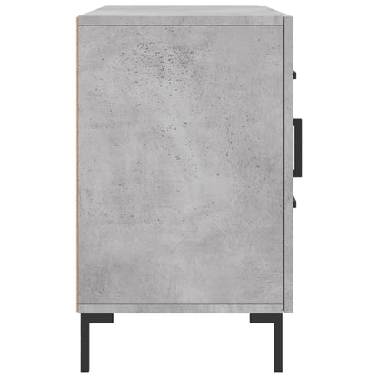 Dressoir 100X36X60 Cm Bewerkt Hout Betongrijs
