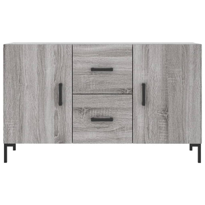 Dressoir 100X36X60 Cm Bewerkt Hout Grijs Sonoma Eikenkleurig