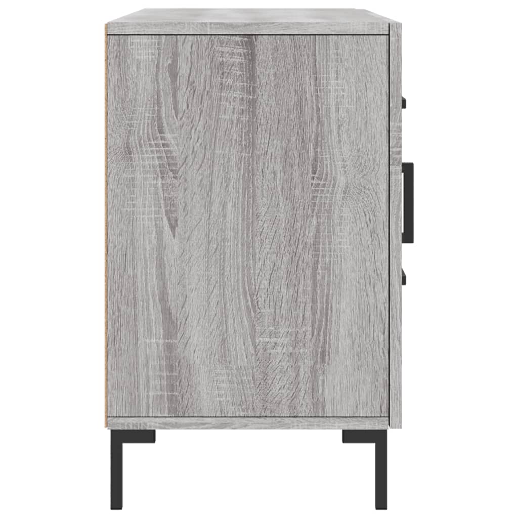 Dressoir 100X36X60 Cm Bewerkt Hout Grijs Sonoma Eikenkleurig