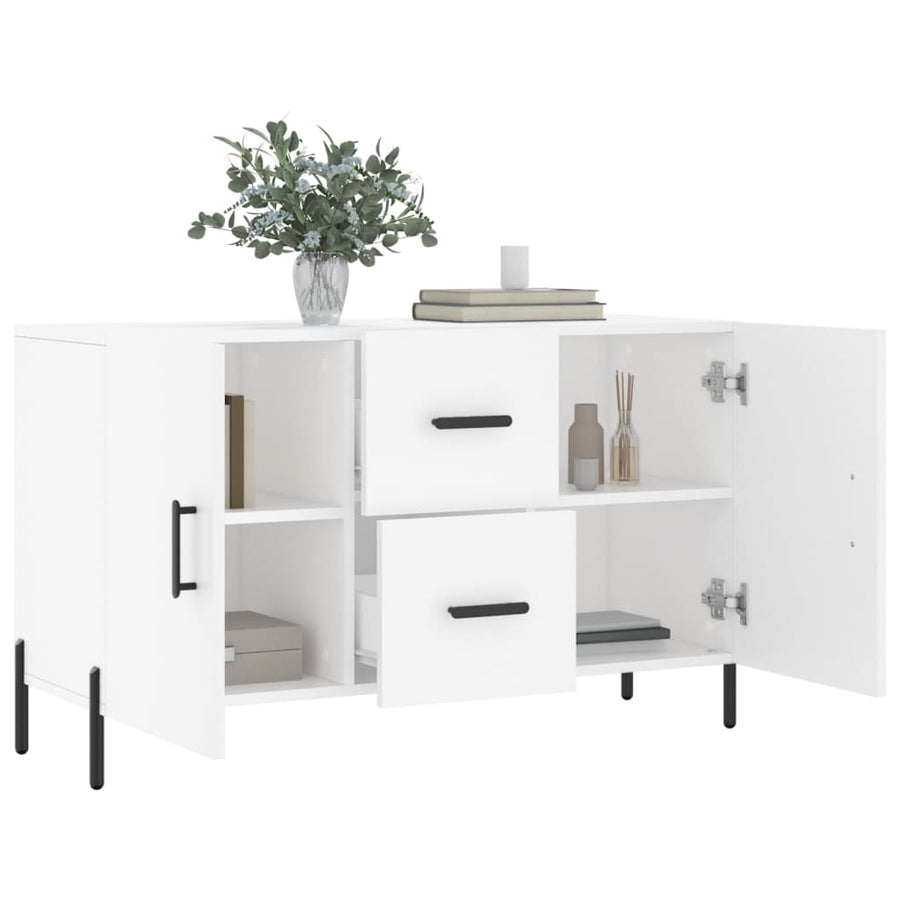 Dressoir 00X36X60 Cm Bewerkt Hout Wit