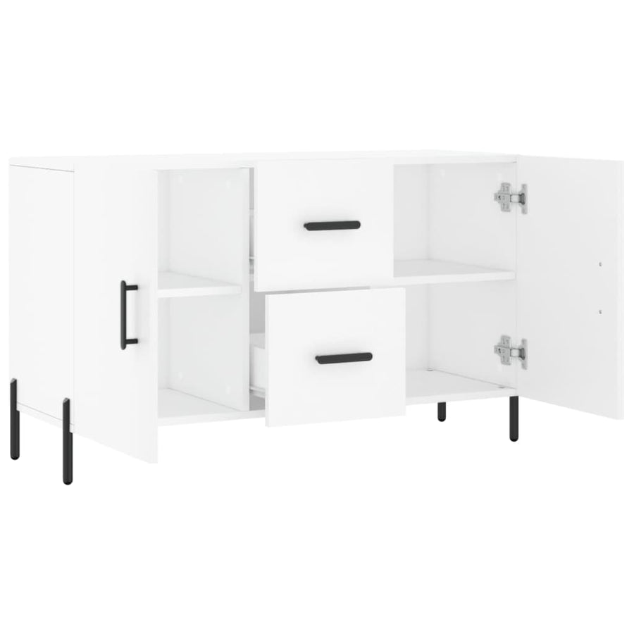 Dressoir 00X36X60 Cm Bewerkt Hout Wit