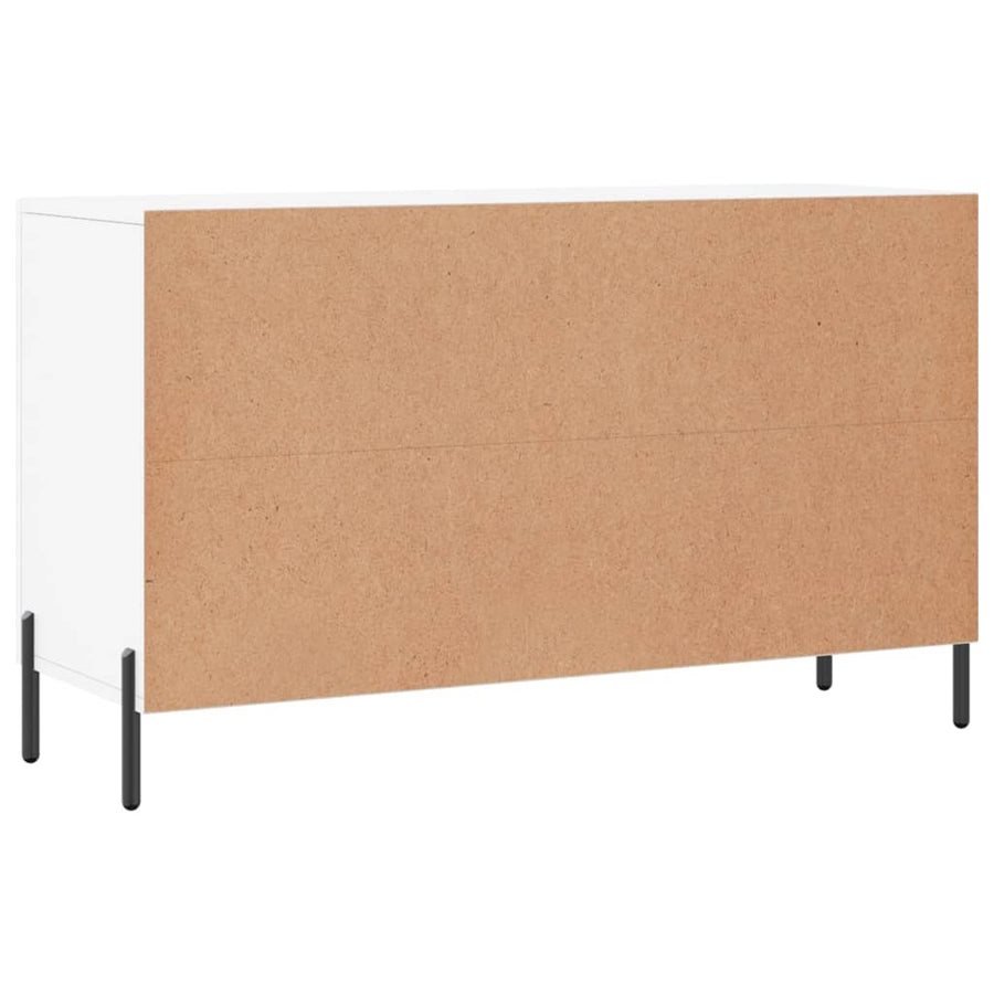 Dressoir 00X36X60 Cm Bewerkt Hout Wit