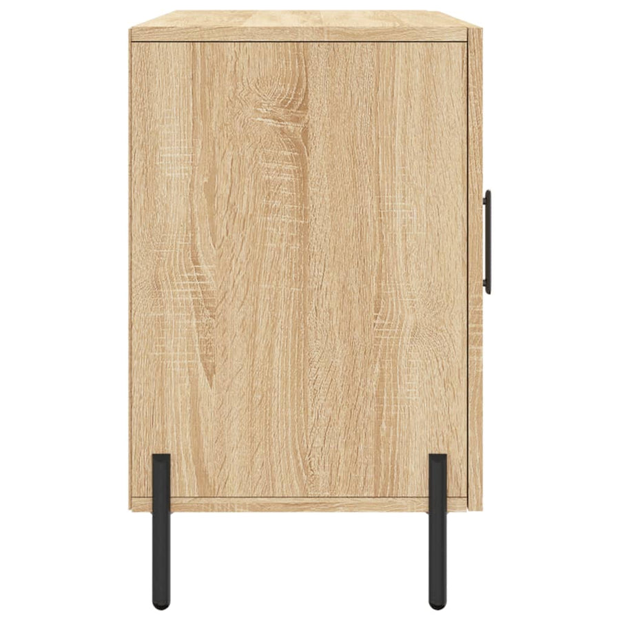 Dressoir 100X36X60 Cm Bewerkt Hout Sonoma Eikenkleurig