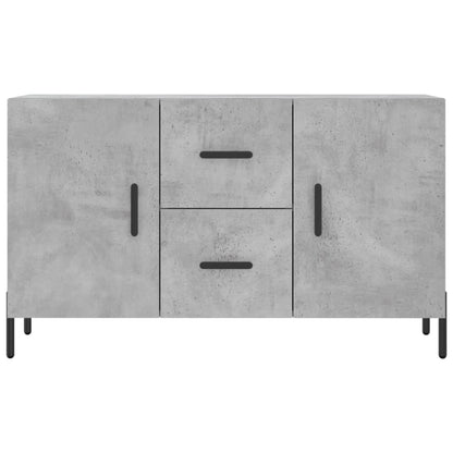 Dressoir 100X36X60 Cm Bewerkt Hout Betongrijs