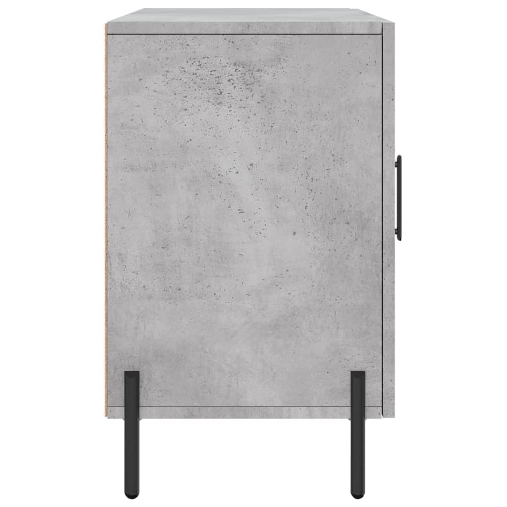 Dressoir 100X36X60 Cm Bewerkt Hout Betongrijs