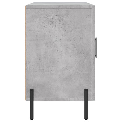 Dressoir 100X36X60 Cm Bewerkt Hout Betongrijs