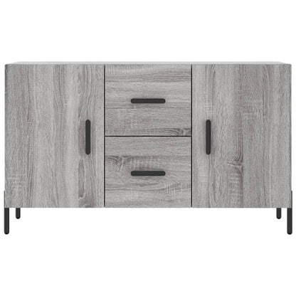 Dressoir 100x36x60 cm bewerkt hout grijs sonoma eikenkleurig