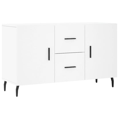 Dressoir 100X36X60 Cm Bewerkt Hout Wit