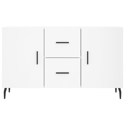 Dressoir 100X36X60 Cm Bewerkt Hout Wit