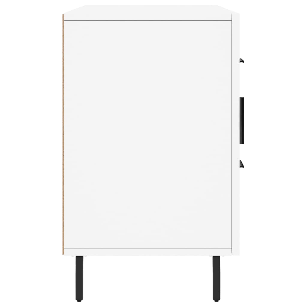 Dressoir 100X36X60 Cm Bewerkt Hout Wit