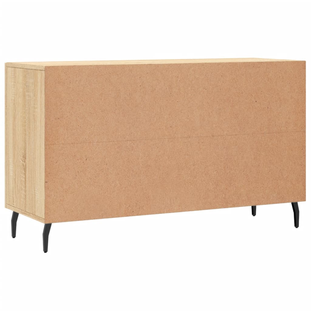Dressoir 100X36X60 Cm Bewerkt Hout Sonoma Eikenkleurig