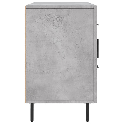 Dressoir 100X36X60 Cm Bewerkt Hout Betongrijs